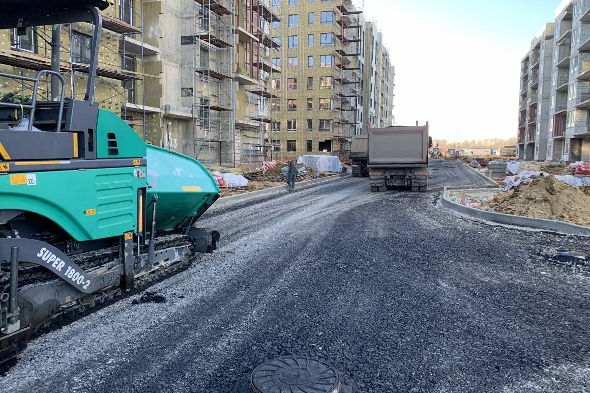 Комплексное благоустройство территории ЖК (первый этап)